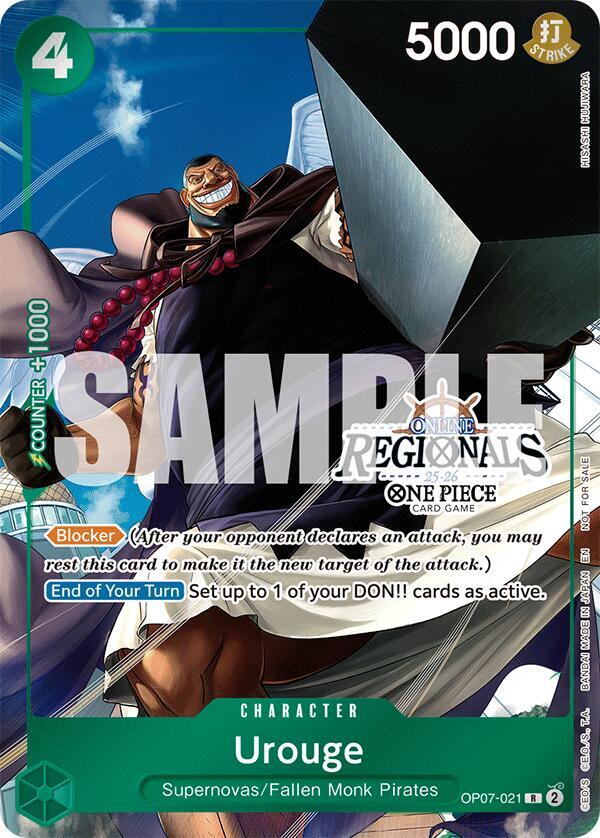 Urouge (Online Regional Participation Pack 2025 Vol.1) One Piece prize card
