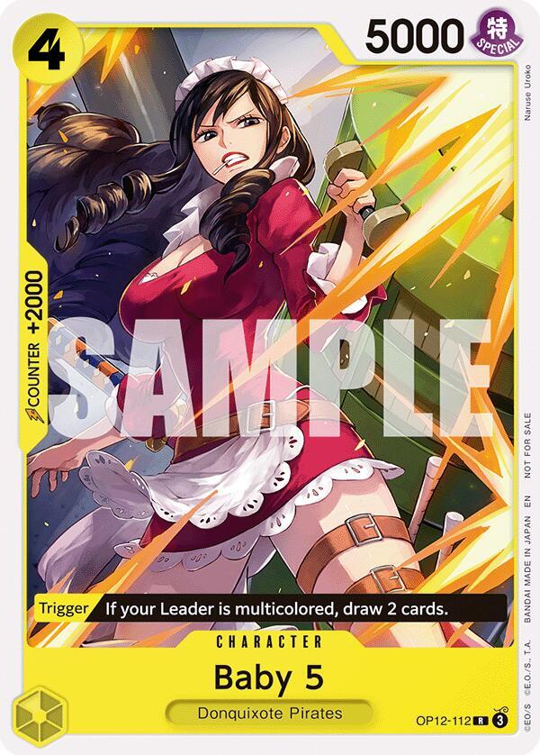 Baby 5 (Tournament Pack 2026 Vol. 1) One Piece prize card