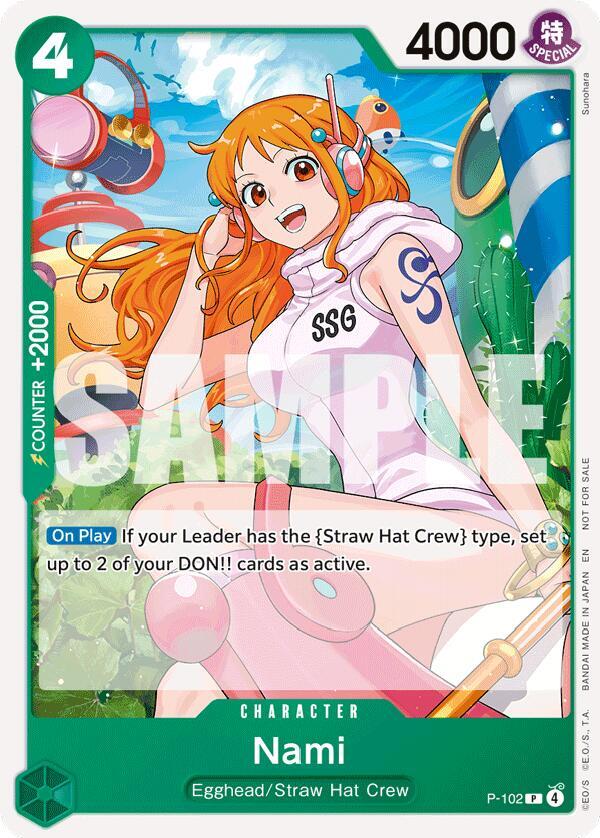 Nami (Store Tournament 2025 Vol. 4) One Piece prize card