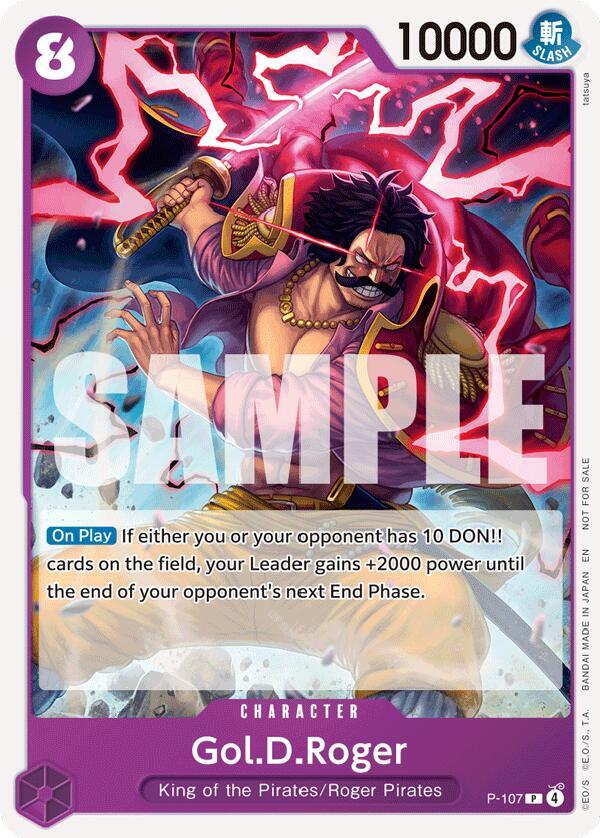 Gol.D.Roger (Store Tournament 2025 Vol. 4) One Piece prize card