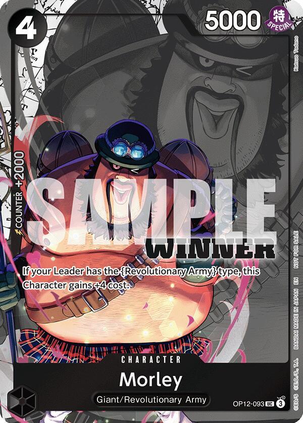 Morley (Winner Pack 2026 Vol. 1) One Piece prize card