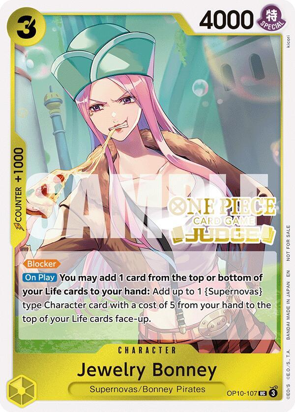 Jewelry Bonney (Judge Pack Vol. 7) One Piece prize card