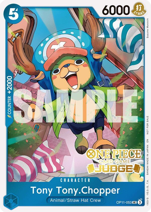 Tony Tony.Chopper (Judge Pack Vol. 7) One Piece prize card