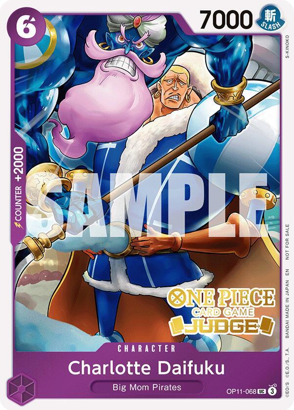Charlotte Daifuku (Judge Pack Vol. 7) One Piece prize card