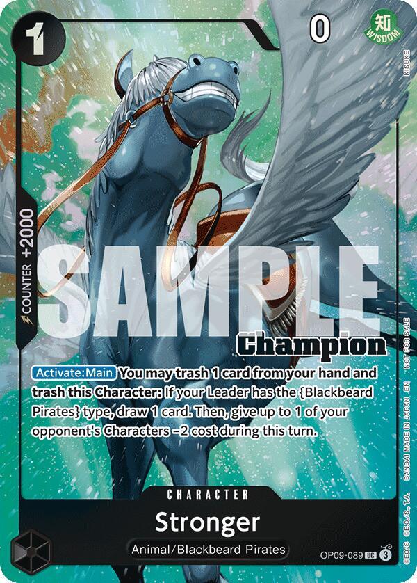 Stronger (CS 25-26 Winner Card Set 2) One Piece prize card