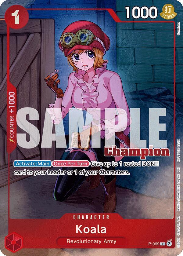 Koala (CS 25-26 Winner Card Set 2) One Piece prize card
