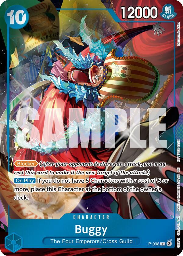 Buggy (Event Pack Vol. 8) One Piece prize card