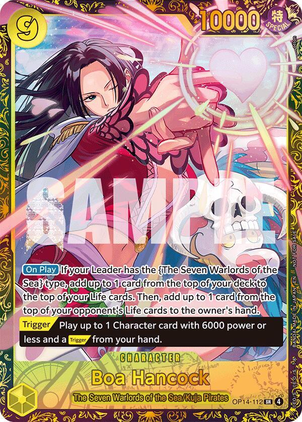 Boa Hancock (CS 26-27 Regionals Season 1) One Piece prize card