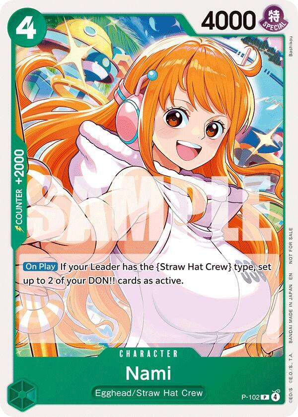 Nami (Tournament Pack 2026 Vol. 2) One Piece prize card