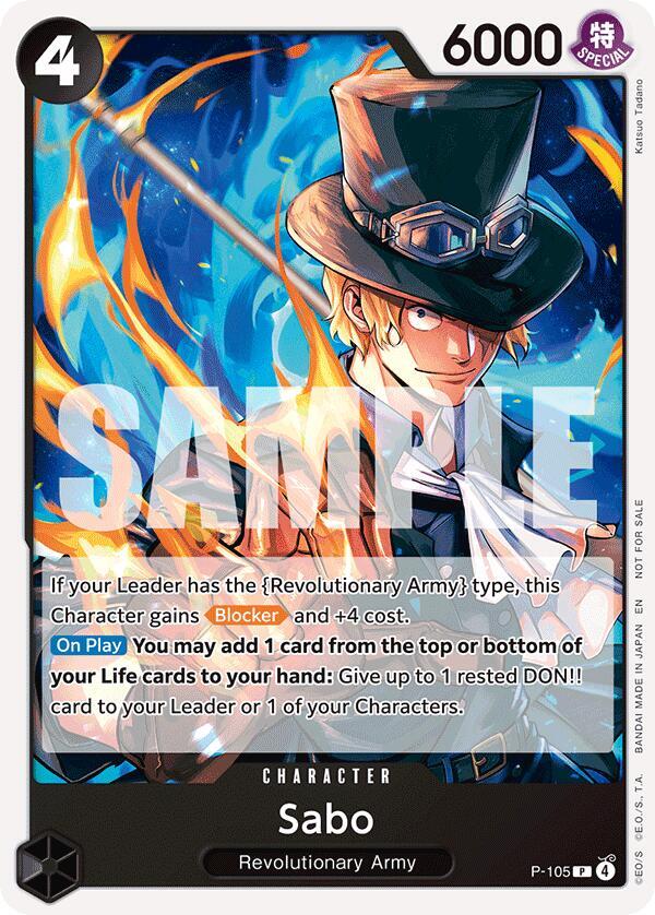 Sabo (Tournament Pack 2026 Vol. 2) One Piece prize card