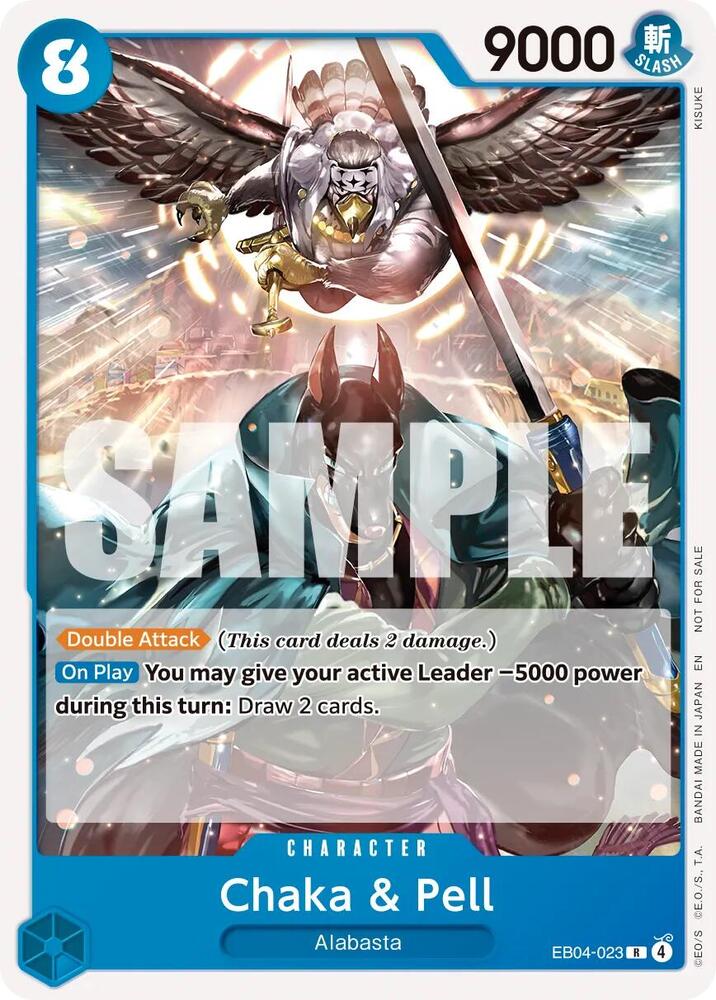 Chaka & Pell (Tournament Pack 2026 Vol. 3) One Piece prize card