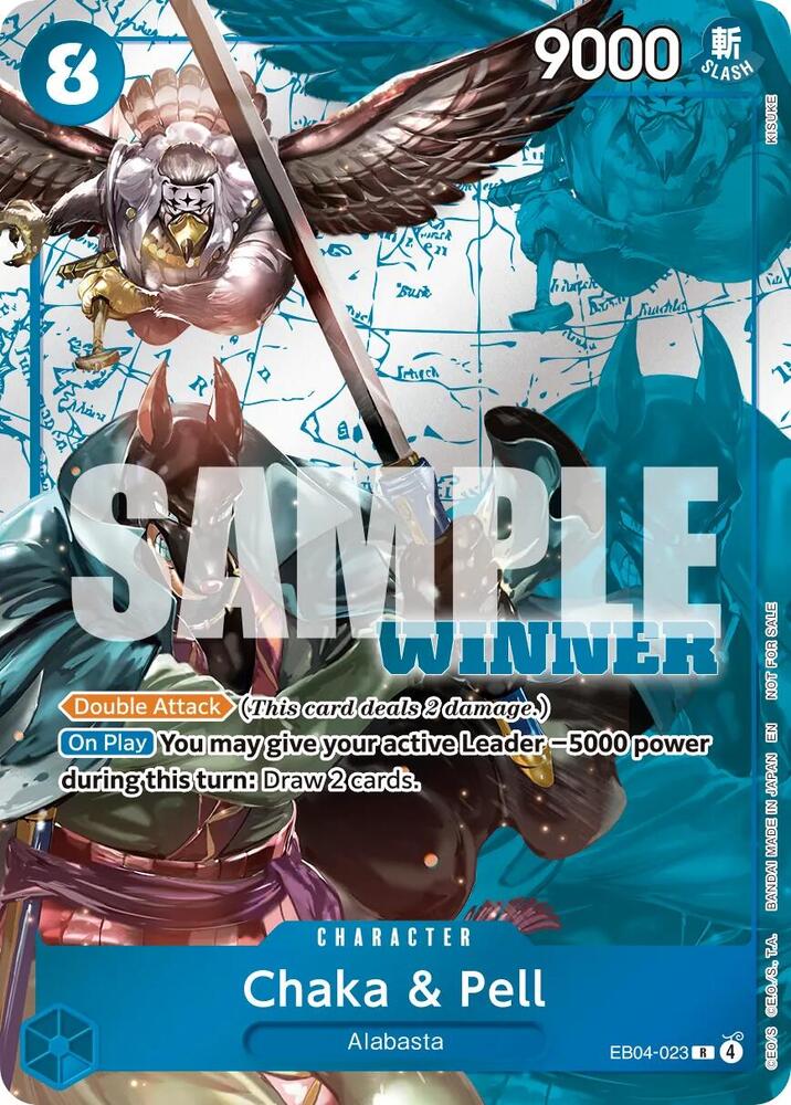 Chaka & Pell (Winner Pack 2026 Vol. 3) One Piece prize card
